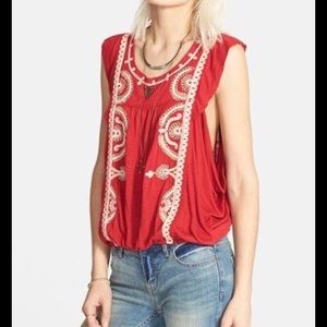 NWT Free People | Dos Segundos Cherry XS